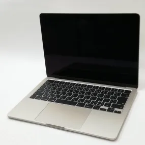 MacBook Air M3 / 13インチ / 2024 / 8GB / 256GB / スターライト / ランク:A / MRXT3J/A / 【中古品管理番号:35147】