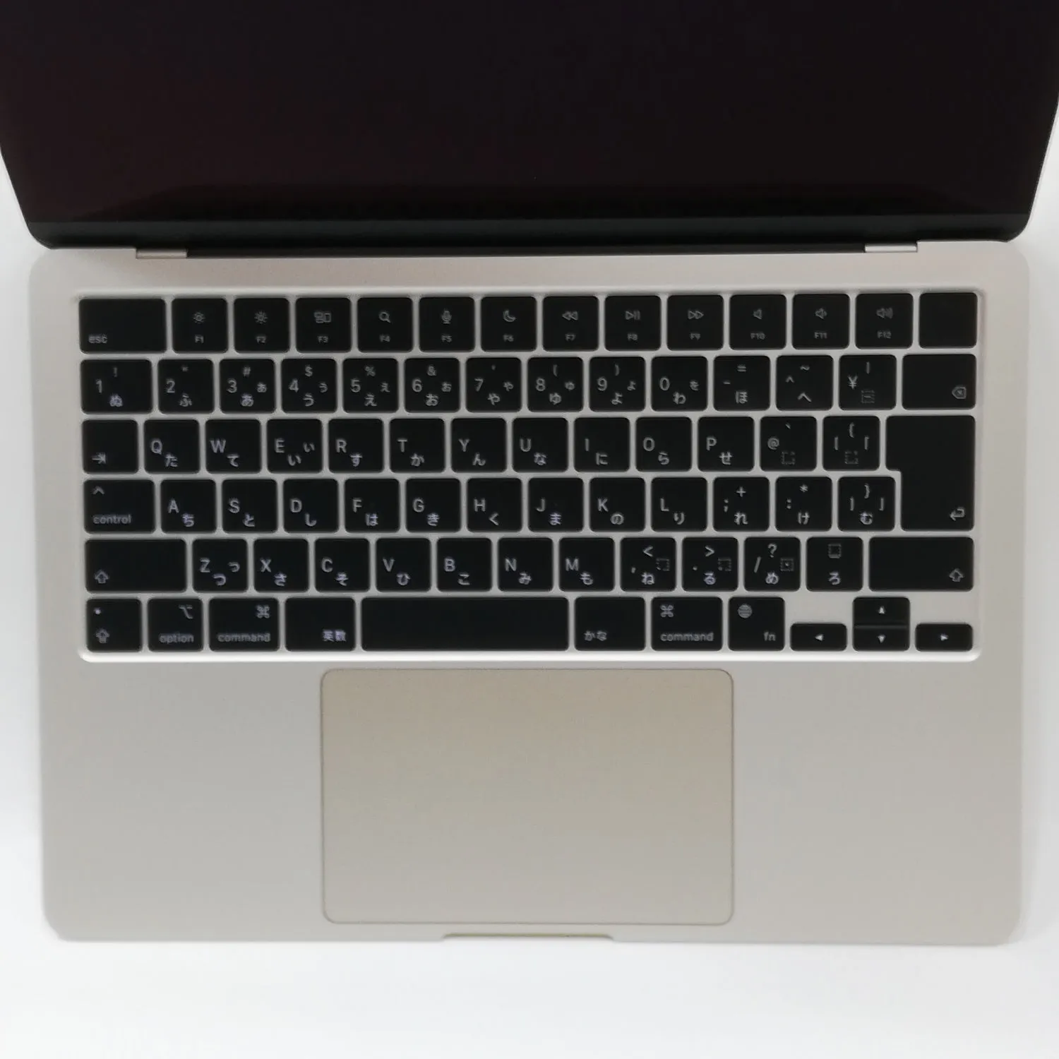 MacBook Air M3 / 13インチ / 2024 / 8GB / 256GB / スターライト / ランク:A / MRXT3J/A / 【中古品管理番号:35147】