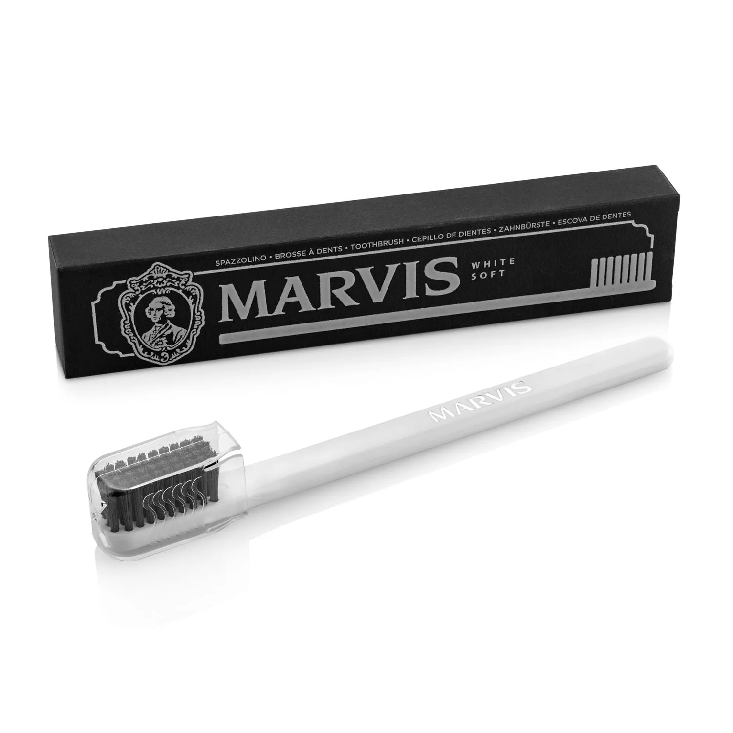 Marvis Soft Tynex Bristle Toothbrush - White