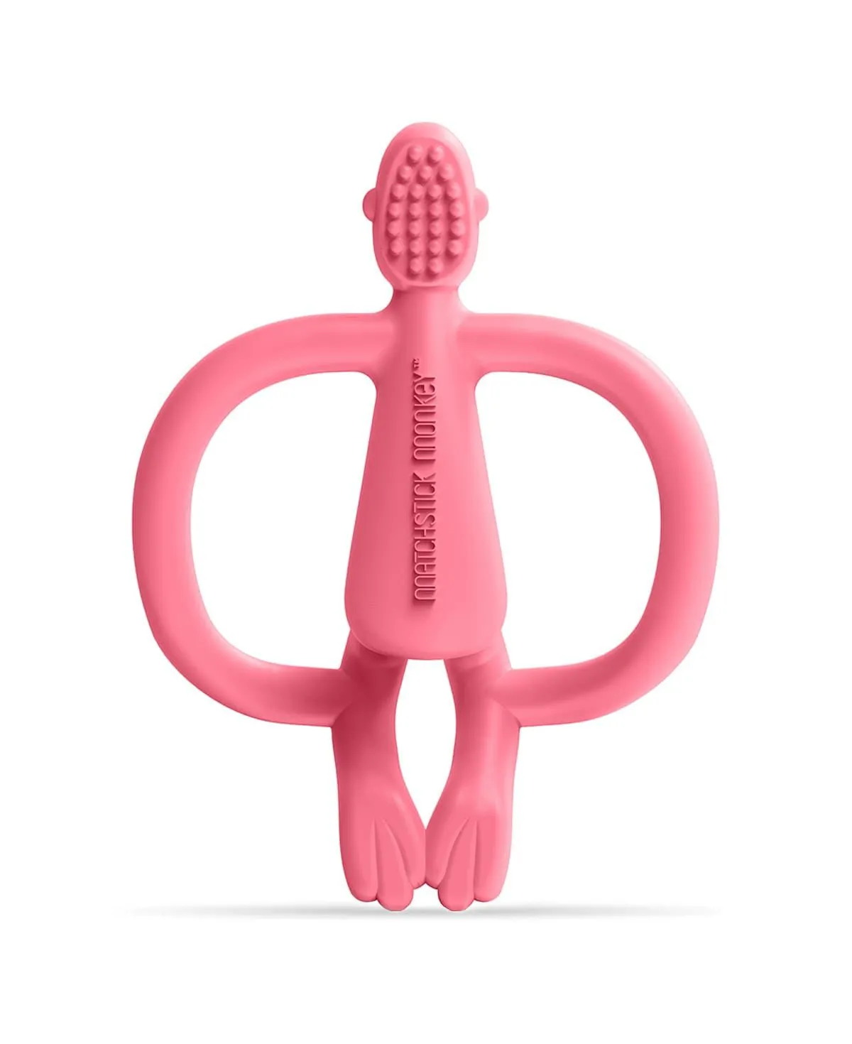 Matchstick Monkey Teething Toy - Pink (New Version)