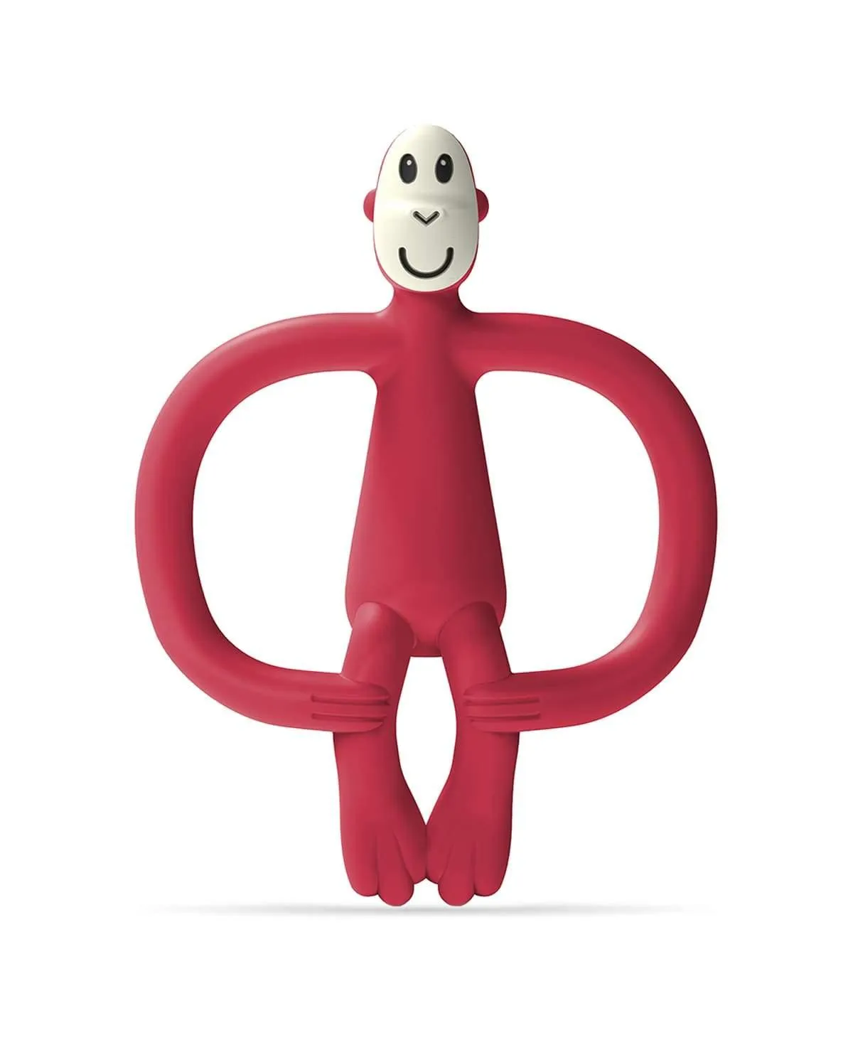 Matchstick Monkey Teething Toy - Red (New Version)