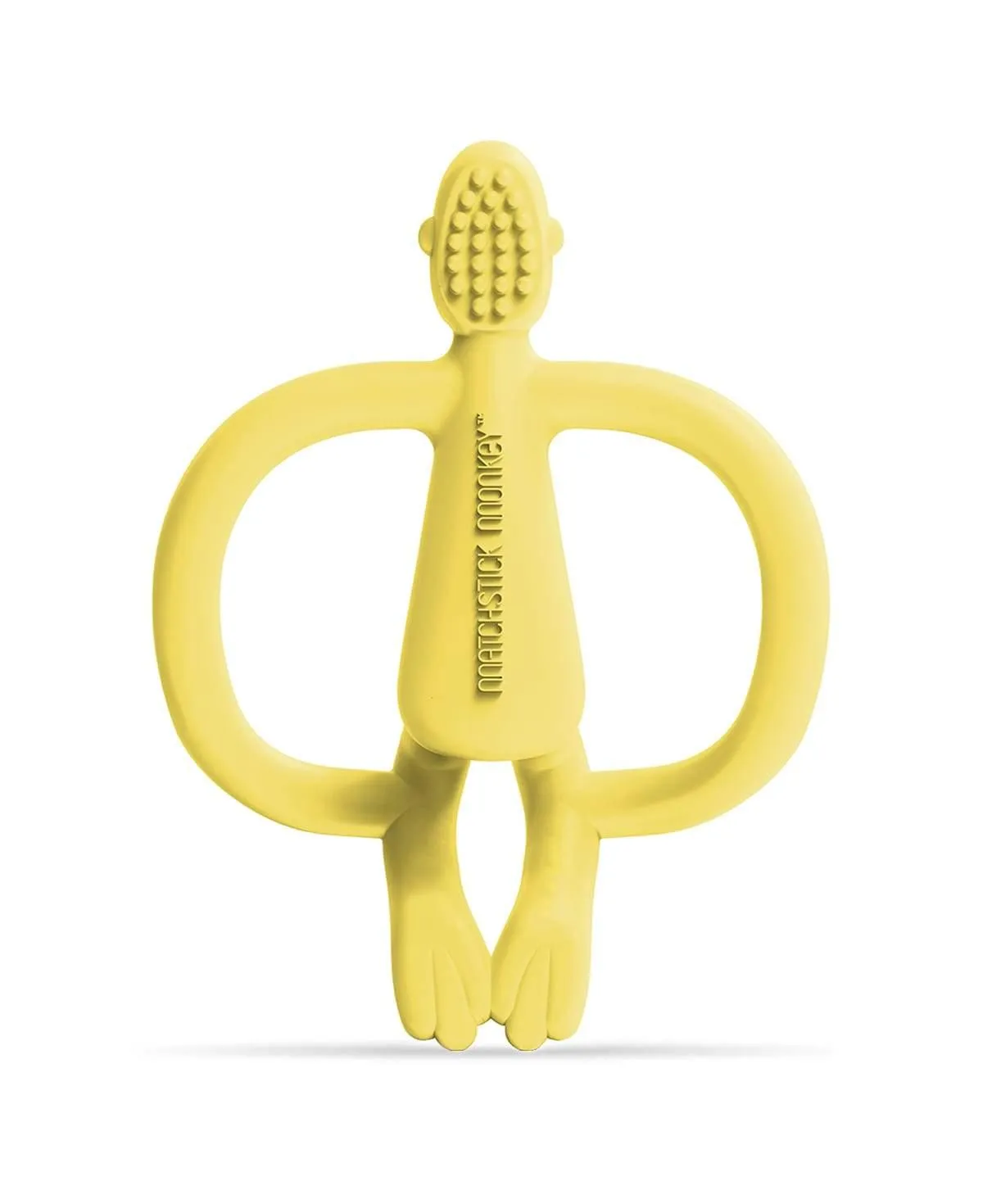 Matchstick Monkey Teething Toy - Yellow (New Version)