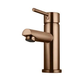 Meir Round Basin Mixer - Lustre Bronze