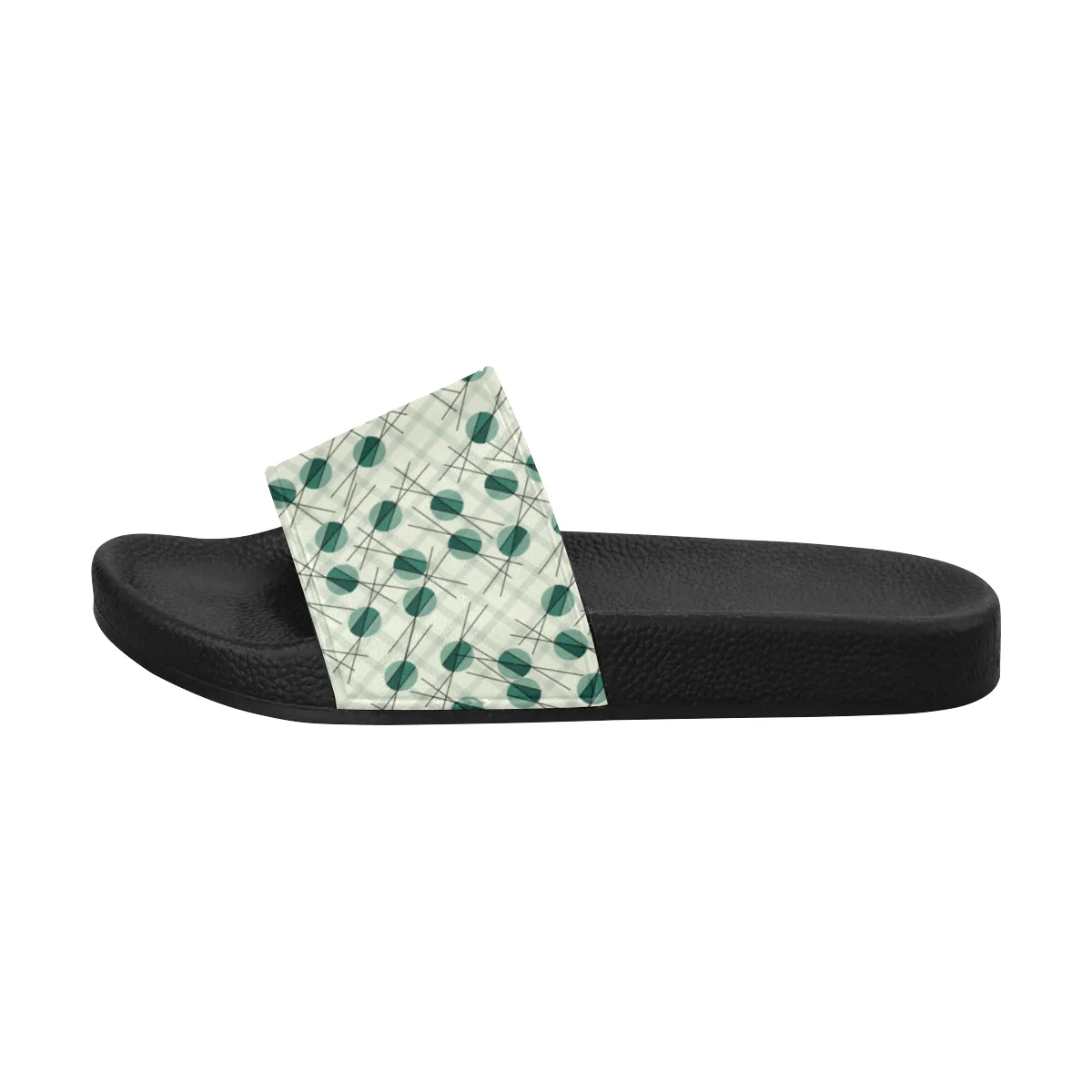 Men's Green Cells Sliders Sandal