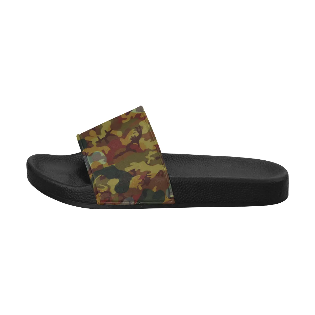 Men's Military Camouflage Print Sliders Sandal