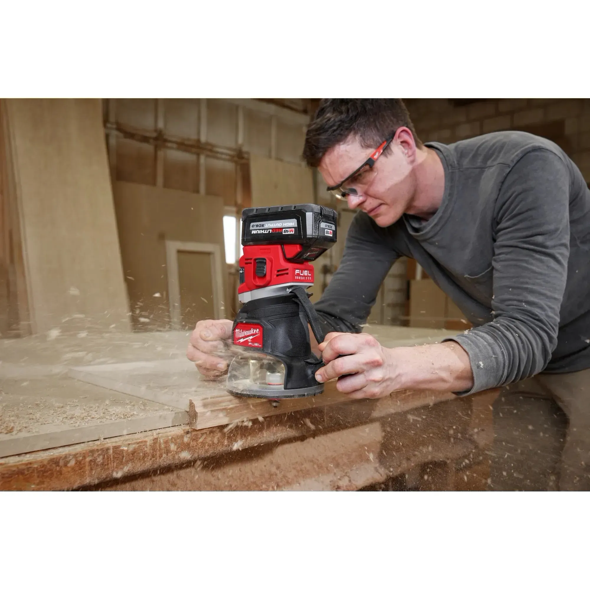 Milwaukee 2838-20 M18 FUEL™ 1/2" Router (Tool Only)