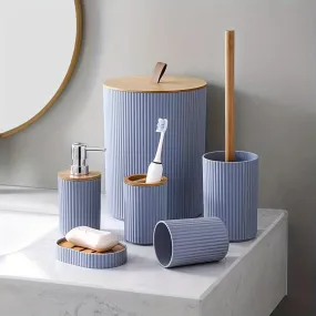 MINIMALIST 6-PIECE BATHROOM SET