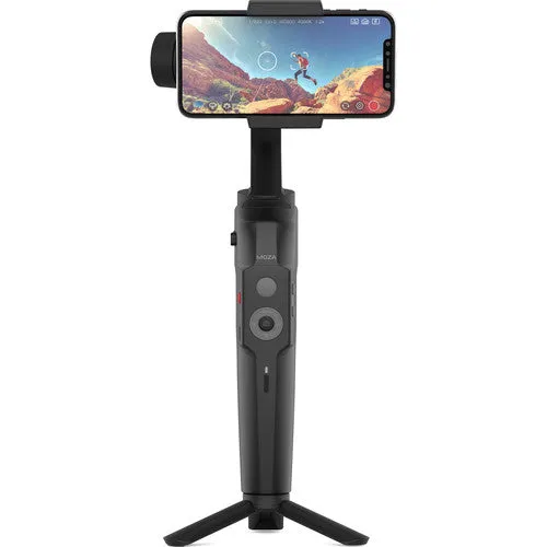 Moza Mini-S Extendable, Foldable 3 Axis Smartphone Gimbal, One-Button Zoom, Focus Control, Quick Playback, Hyper-Lapse, Slow Motion