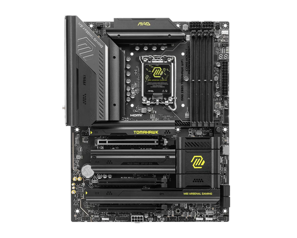 MSI MAG Z890 TOMAHAWK WIFI DDR5,LGA 1851 ATX Motherboard