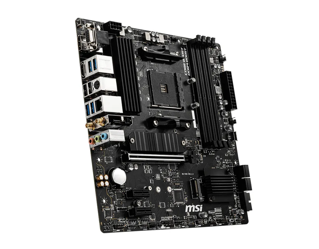 Msi Mainboard B550m Pro-Vdh Wifi - Micro Atx - Socket Am4 - Amd B550