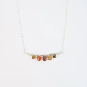 Multi Color Tourmaline Necklace