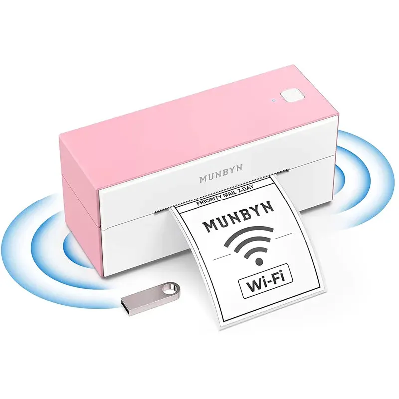 MUNBYN RealWriter 129 Wi-Fi Shipping Label Printer