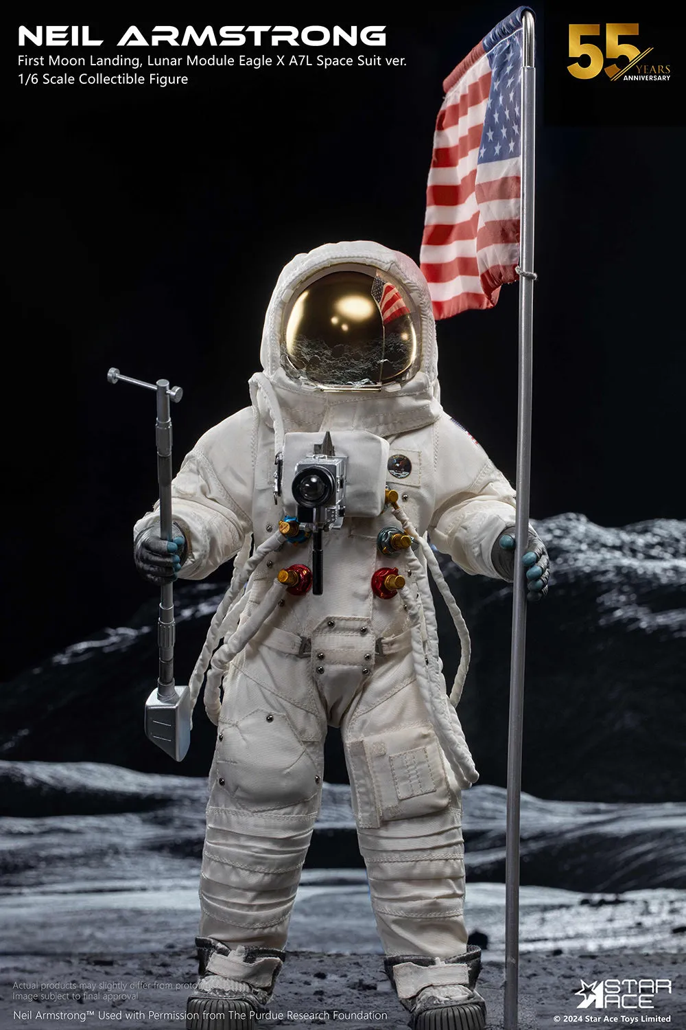 Neil Armstrong Deluxe Sixth Scale Figure