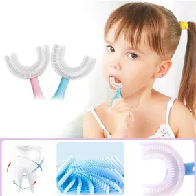 **(NET)** Children U shaped Toothbrush 360 full Mouth Cleaning 2-6 years / 22FK041