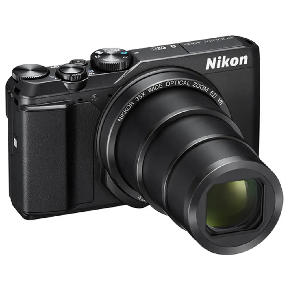 Nikon COOLPIX A900 20MP Digital Camera (Black)