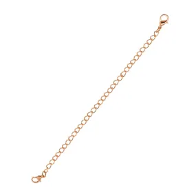 Obsession Necklace Extender Encased in 18k Rose Gold - 130mm