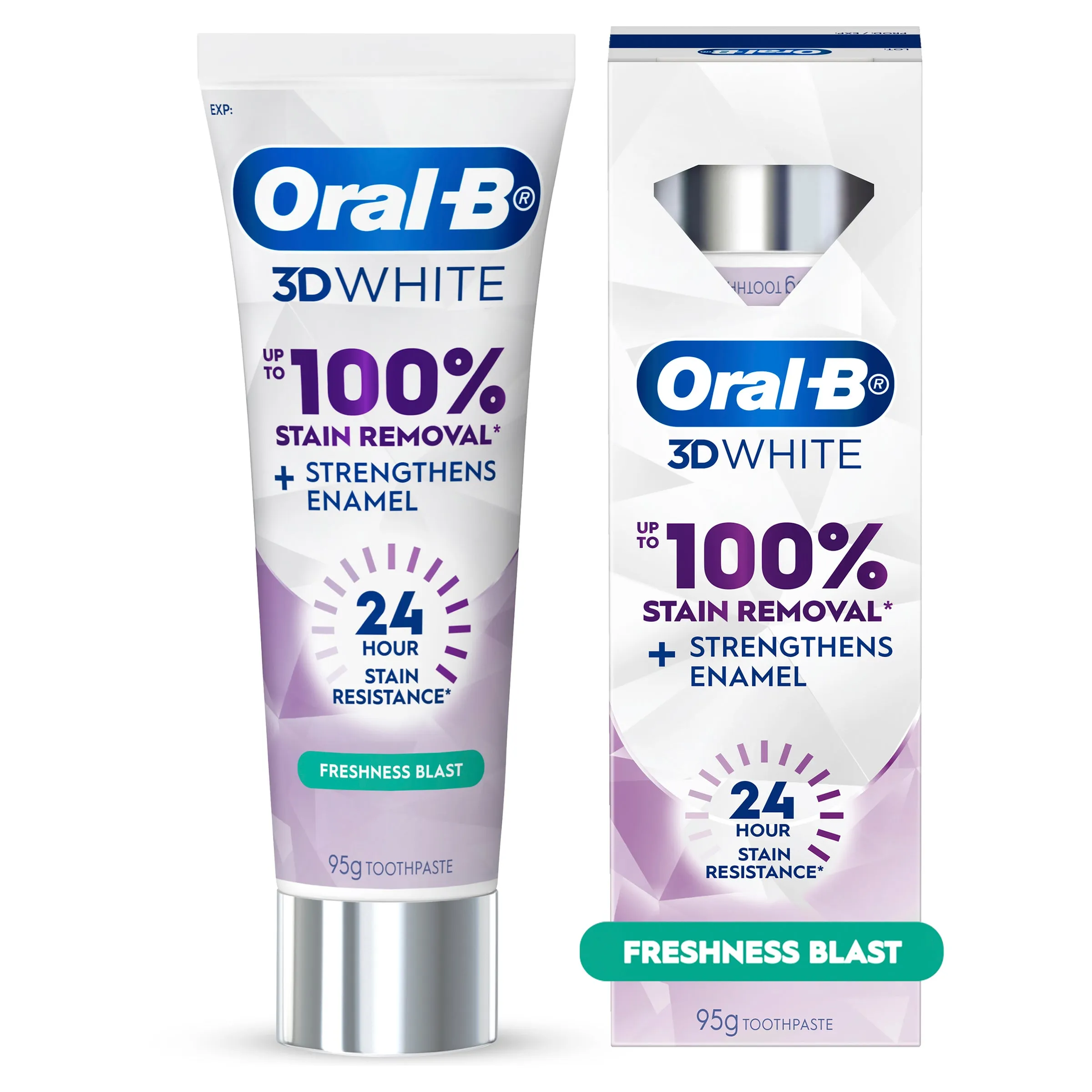 Oral-B 3D Lasting White Fresh Blast Toothpaste 95g