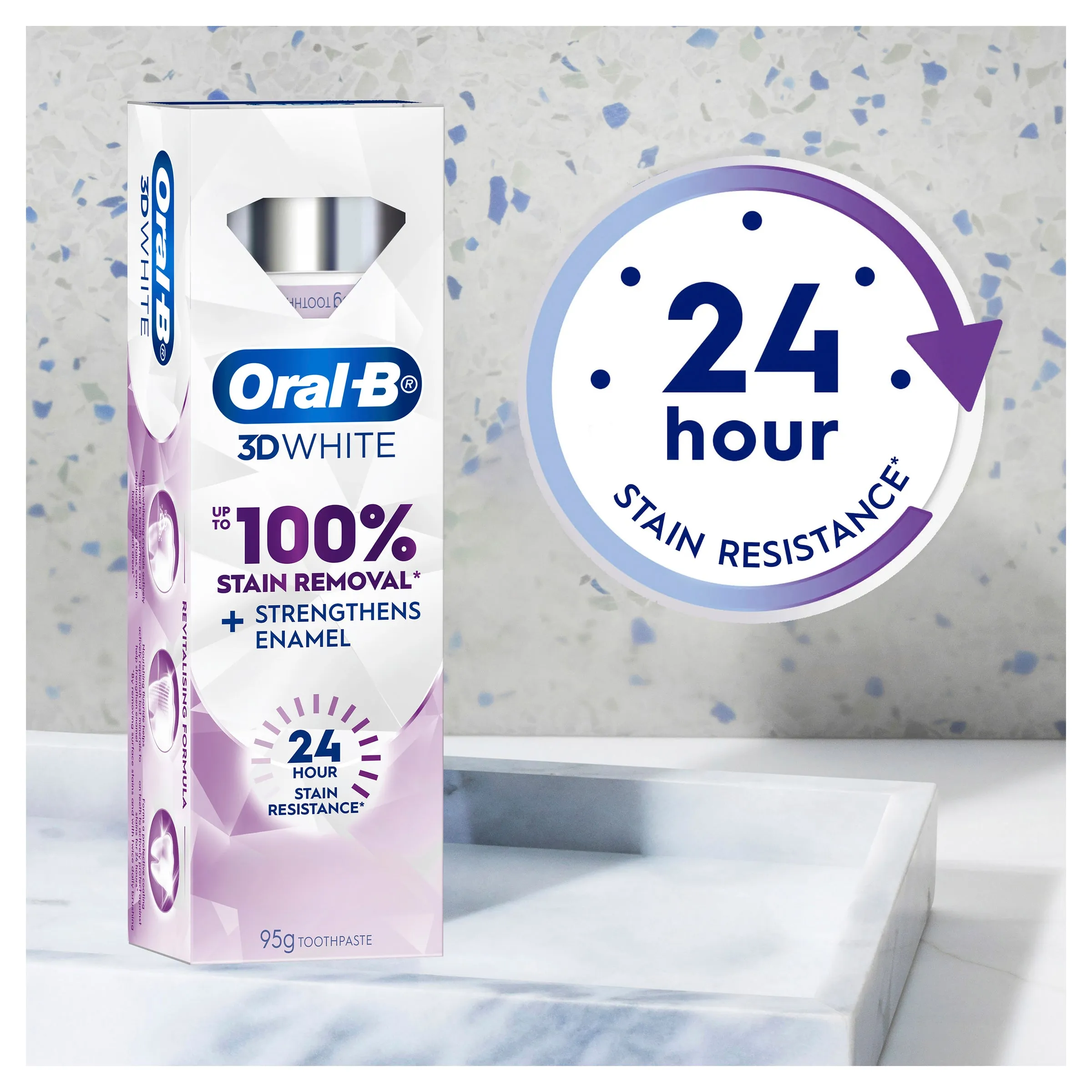 Oral-B 3D Lasting White Fresh Blast Toothpaste 95g