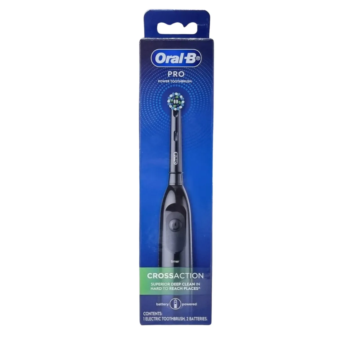 Oral-B Pro Crossaction Battery Electric Toothbrush 1 Count