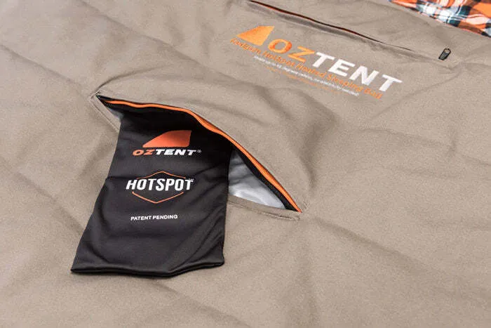 Oztent Redgum HotSpot XL Heated Sleeping Bag