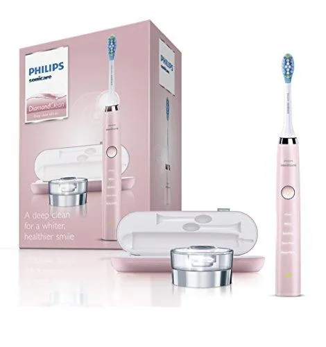 Philips Sonicare DiamondClean Electric Toothbrush, Pink Edition