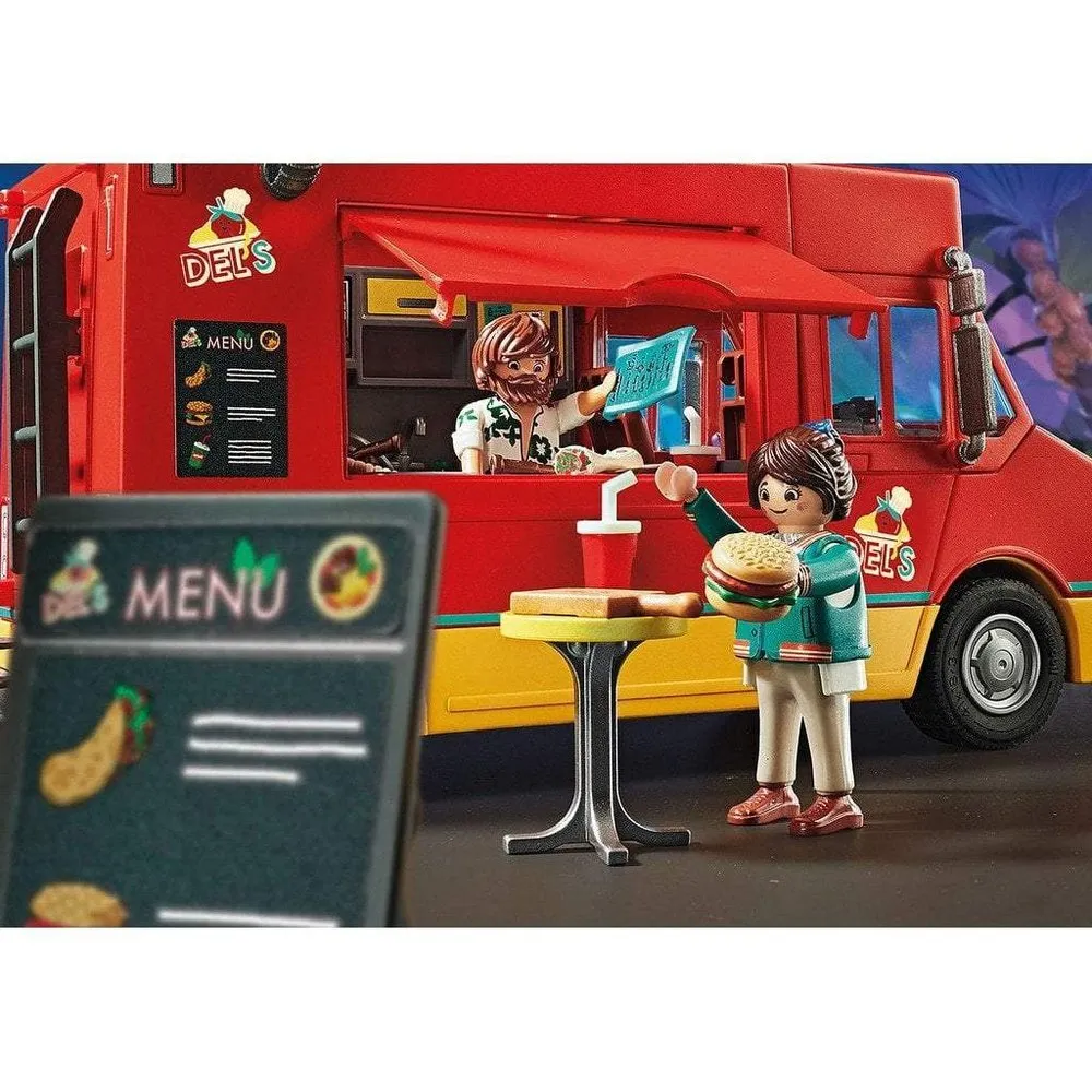 Playmobil The Movie Del's Food Truck 70075