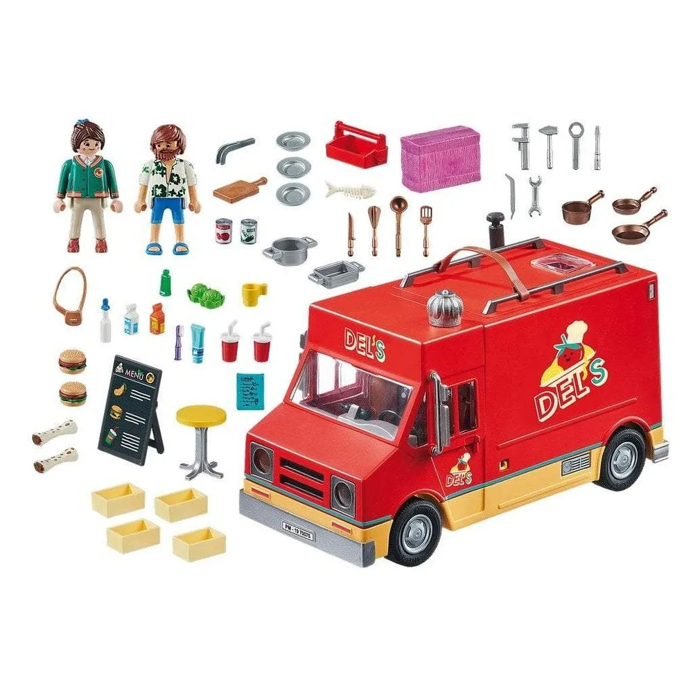 Playmobil The Movie Del's Food Truck 70075