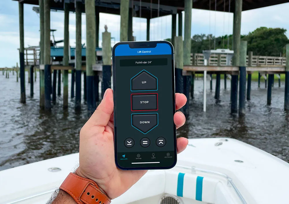 Premier Remote - Smart Boat Lift Controller | Wi-Fi Enabled | iOS Compatible