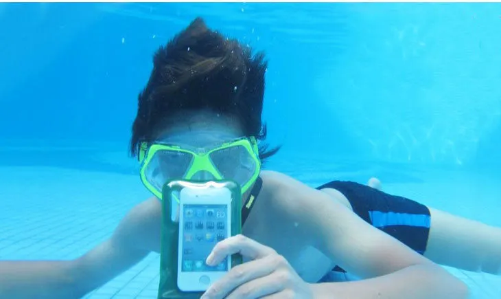 PVC Waterproof Phone Case Underwater Pouch Phone Bag cover For iphone 4 4S 5 5S 5C All mobile Phone