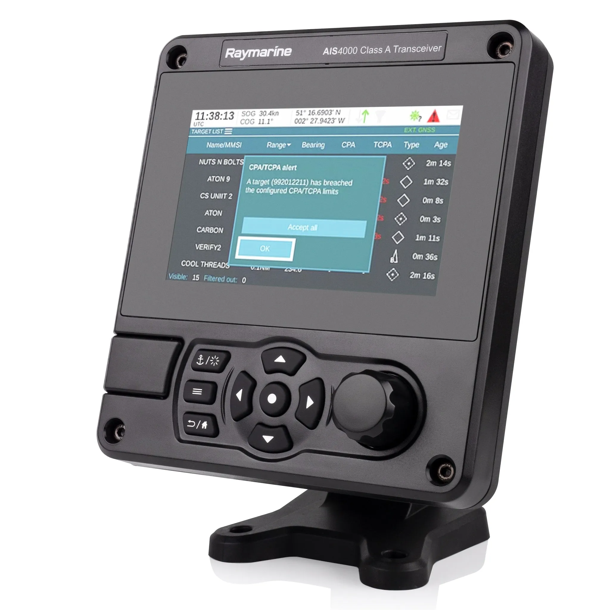 Raymarine AIS4000 Class A Transponder Bundle