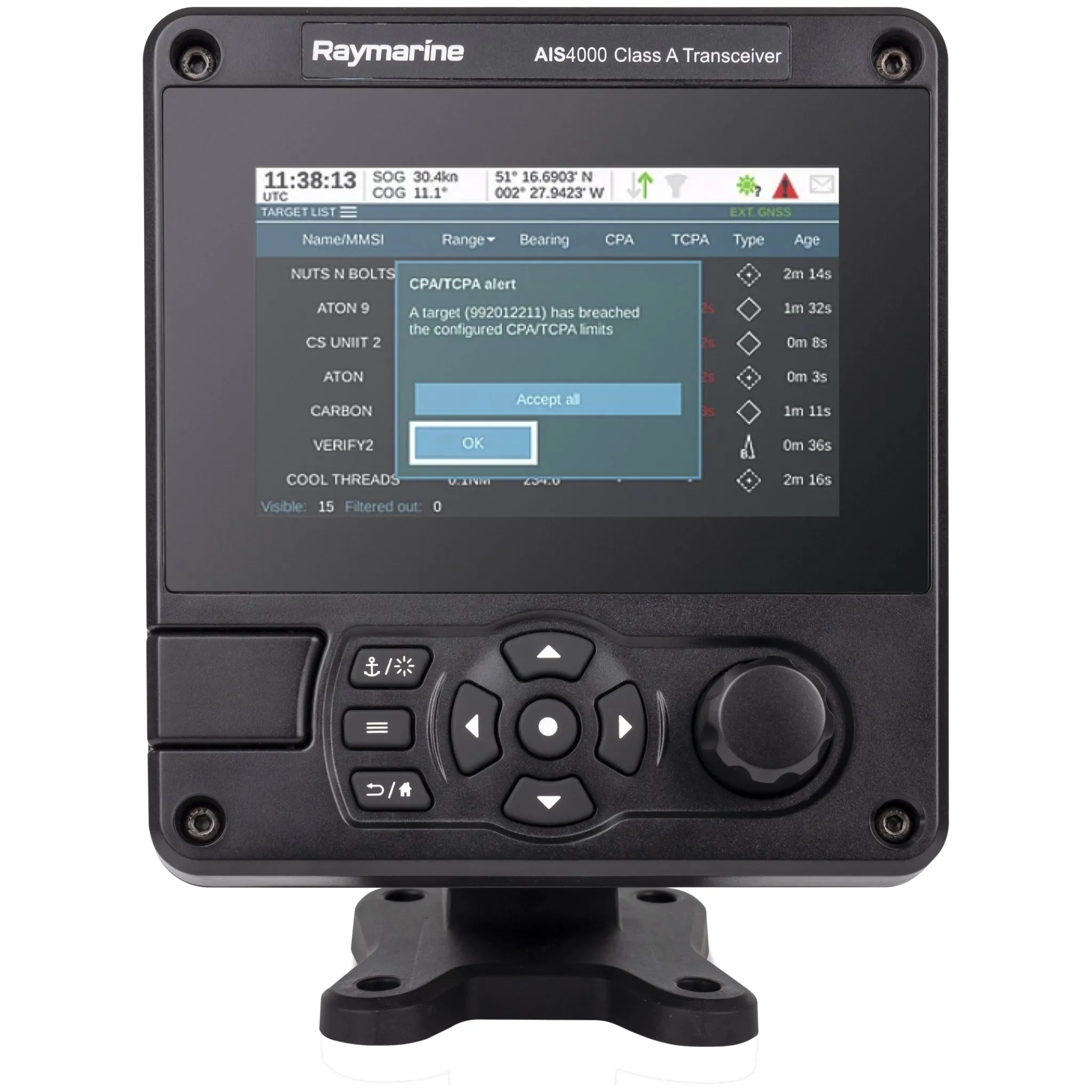 Raymarine AIS4000 Class A Transponder Bundle