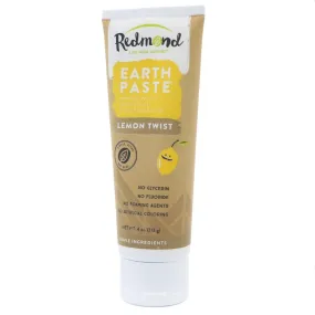 Redmond Earthpaste Natural Toothpaste - Lemon Twist