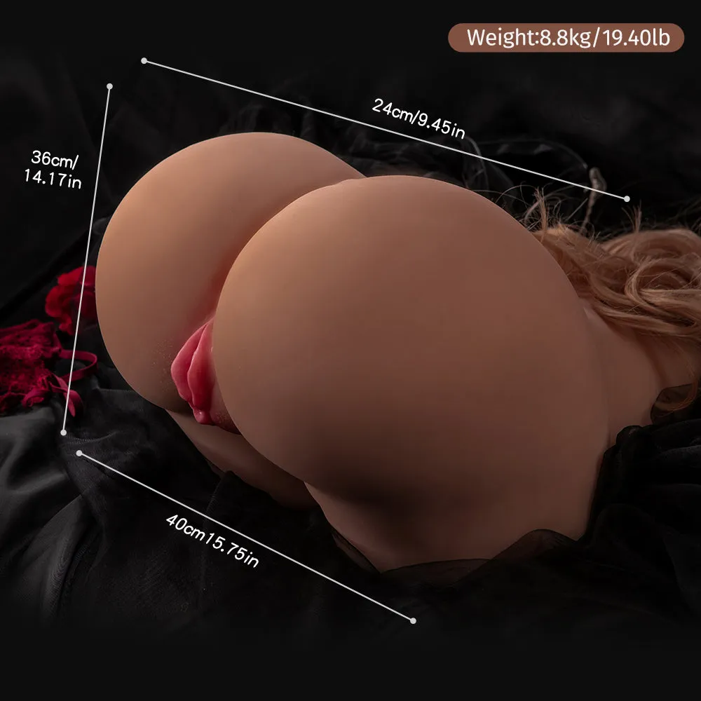 Rihanna: 19.4lb Life Size Doggy Style Realistic Butt