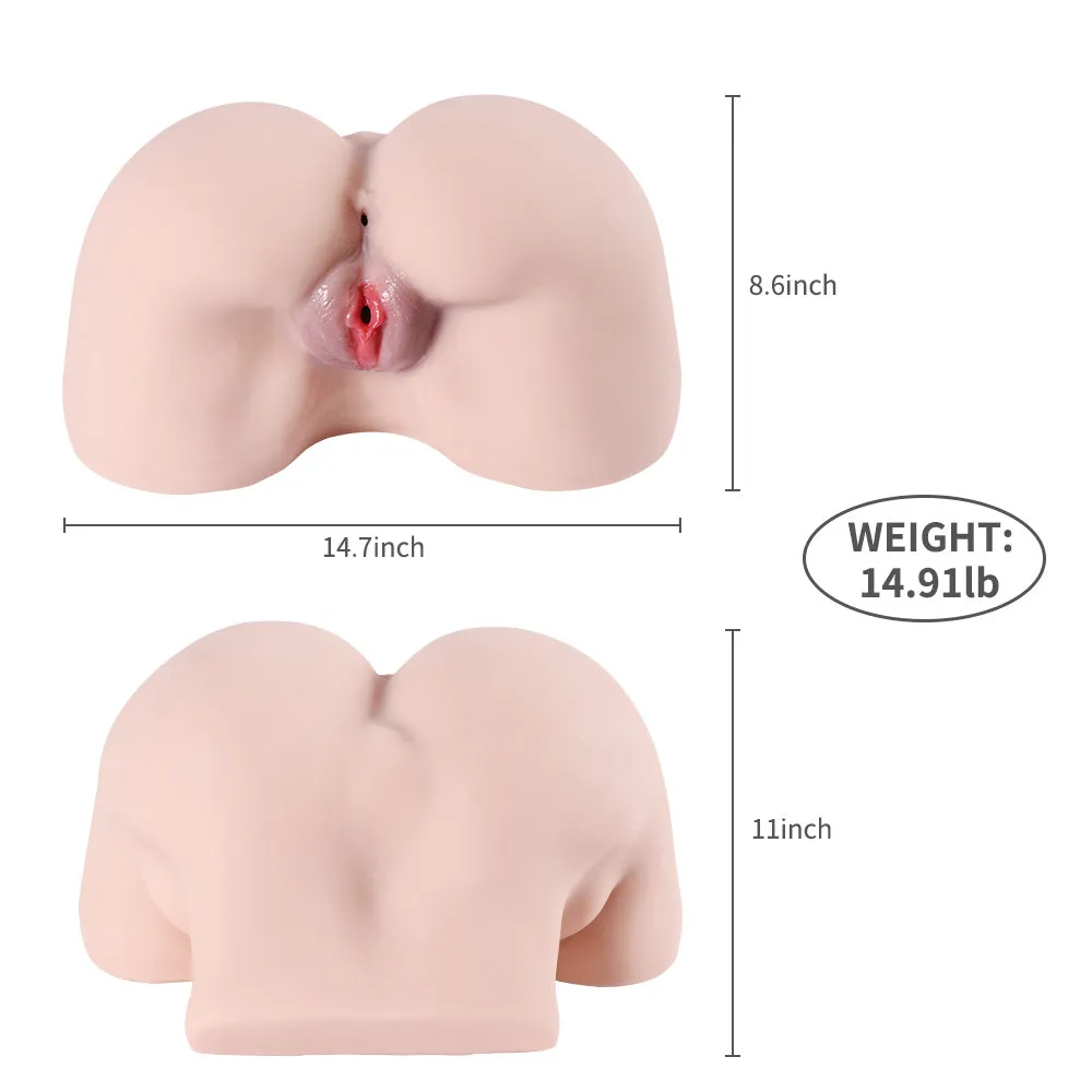 Romi: 14.91lb 3D Realistic Sex Doll Female Torso Ass