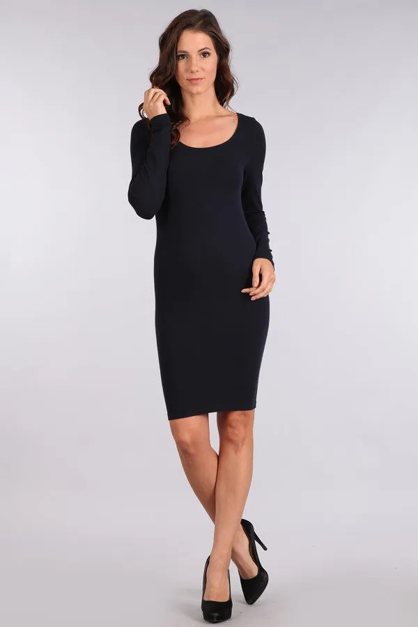 S2158 M.Rena Long Sleeve Scoop Neck Extender