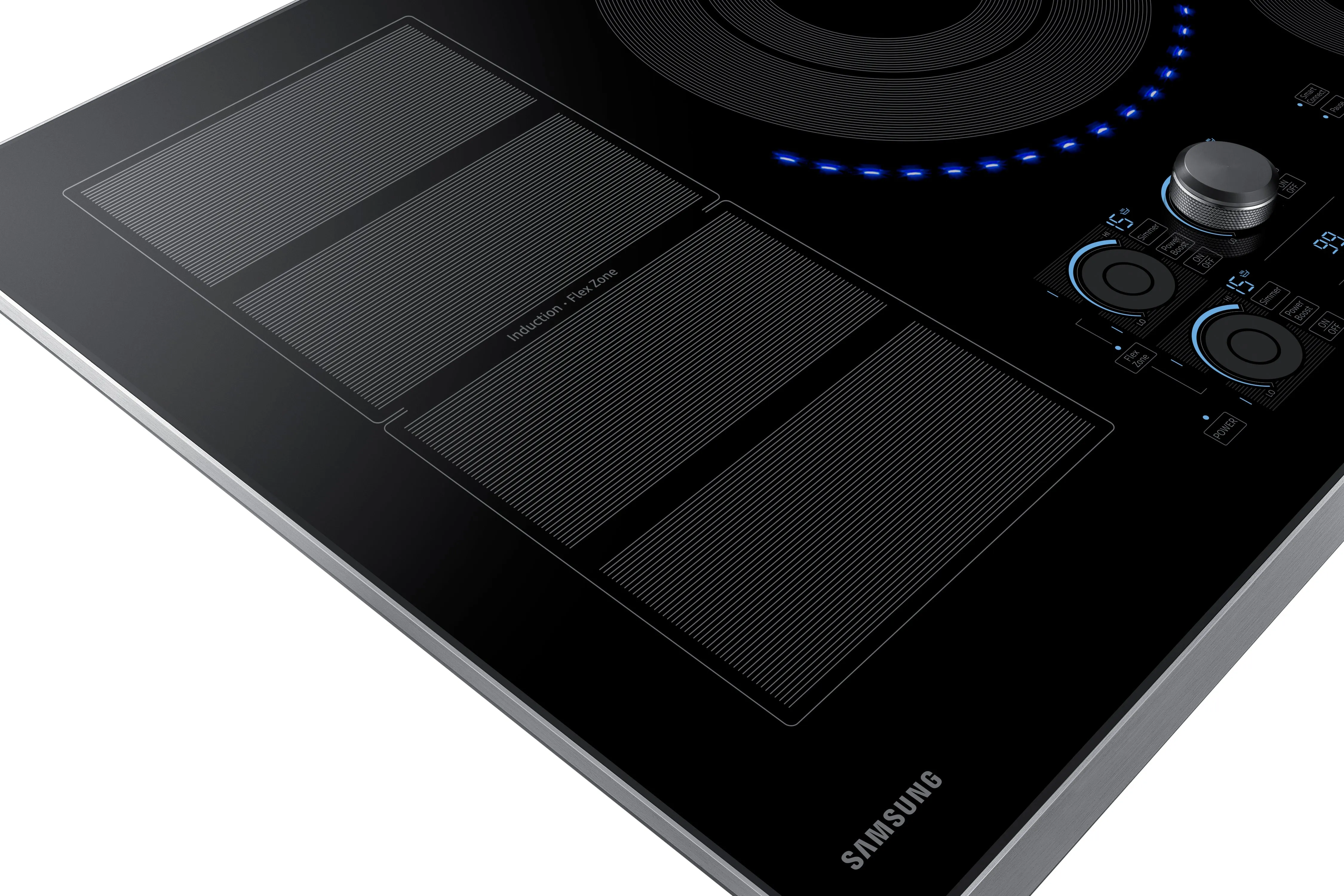 Samsung Black Stainless Steel 30" Induction Cooktop - NZ30K7880UG/AA