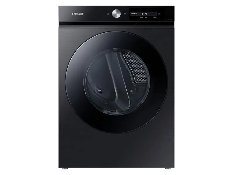 Samsung DVE46BB6700VA3 Bespoke 7.5 cu. ft. Large Capacity Electric Dryer with Super Speed Dry and AI Smart Dial in Brushed Black