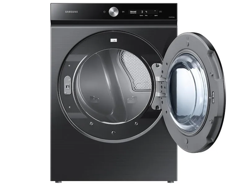 Samsung DVE53BB8700VA3 Bespoke 7.6 cu. ft. Ultra Capacity Electric Dryer with Super Speed Dry and AI Smart Dial in Brushed Black