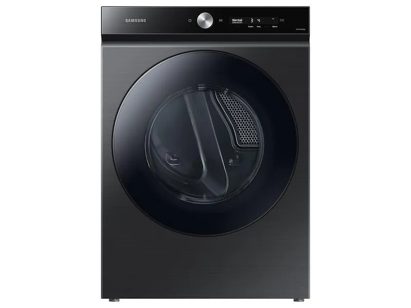 Samsung DVE53BB8700VA3 Bespoke 7.6 cu. ft. Ultra Capacity Electric Dryer with Super Speed Dry and AI Smart Dial in Brushed Black