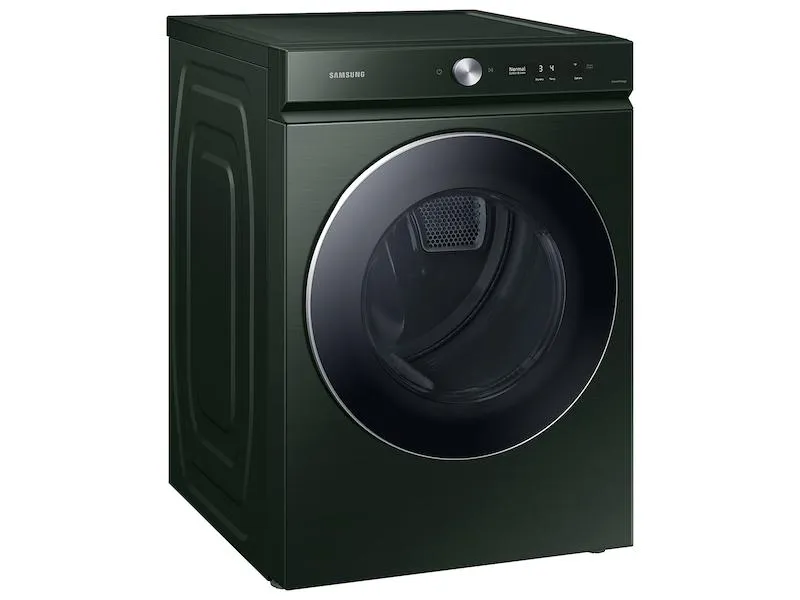 Samsung DVE53BB8900GA3 Bespoke 7.6 cu. ft. Ultra Capacity Electric Dryer with AI Optimal Dry and Super Speed Dry in Forest Green