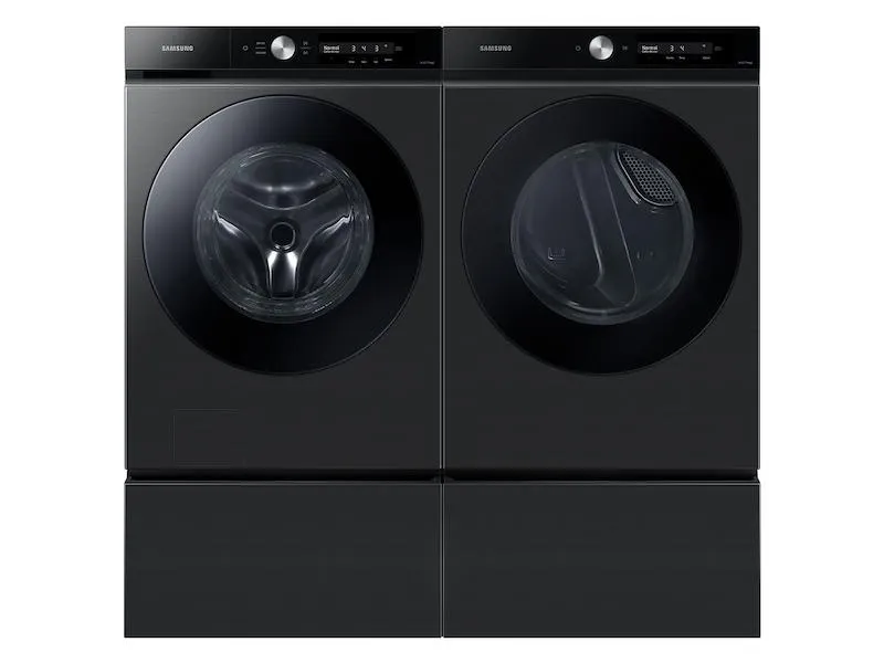 Samsung DVG46BB6700VA3 Bespoke 7.5 cu. ft. Large Capacity Gas Dryer with Super Speed Dry and AI Smart Dial in Brushed Black