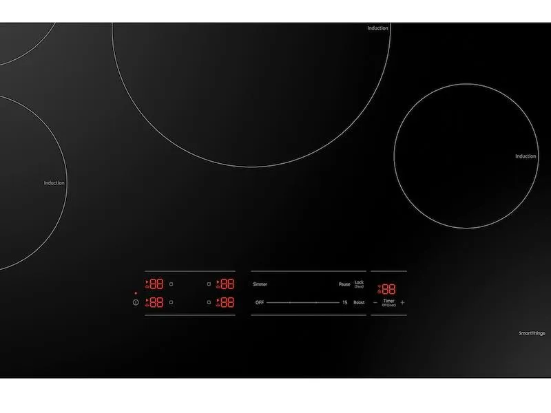 Samsung NZ30A3060UK 30" Smart Induction Cooktop with Wi-Fi in Black