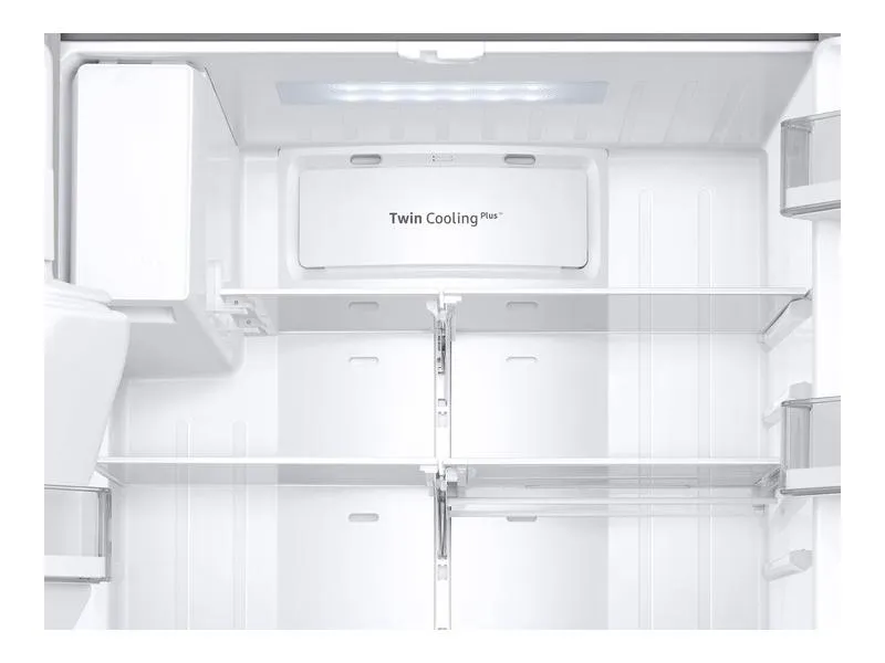 Samsung RF28R6201SG 28 cu. ft. 3-Door French Door, Full Depth Refrigerator with CoolSelect Pantry™ in Black Stainless Steel