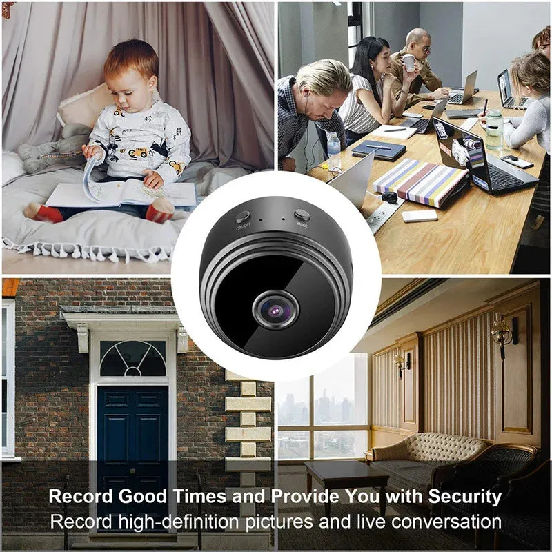 Secure Your Home with the A9 Mini IP Camera: HD Wireless Surveillance with Night Vision and Smart Connectivity!