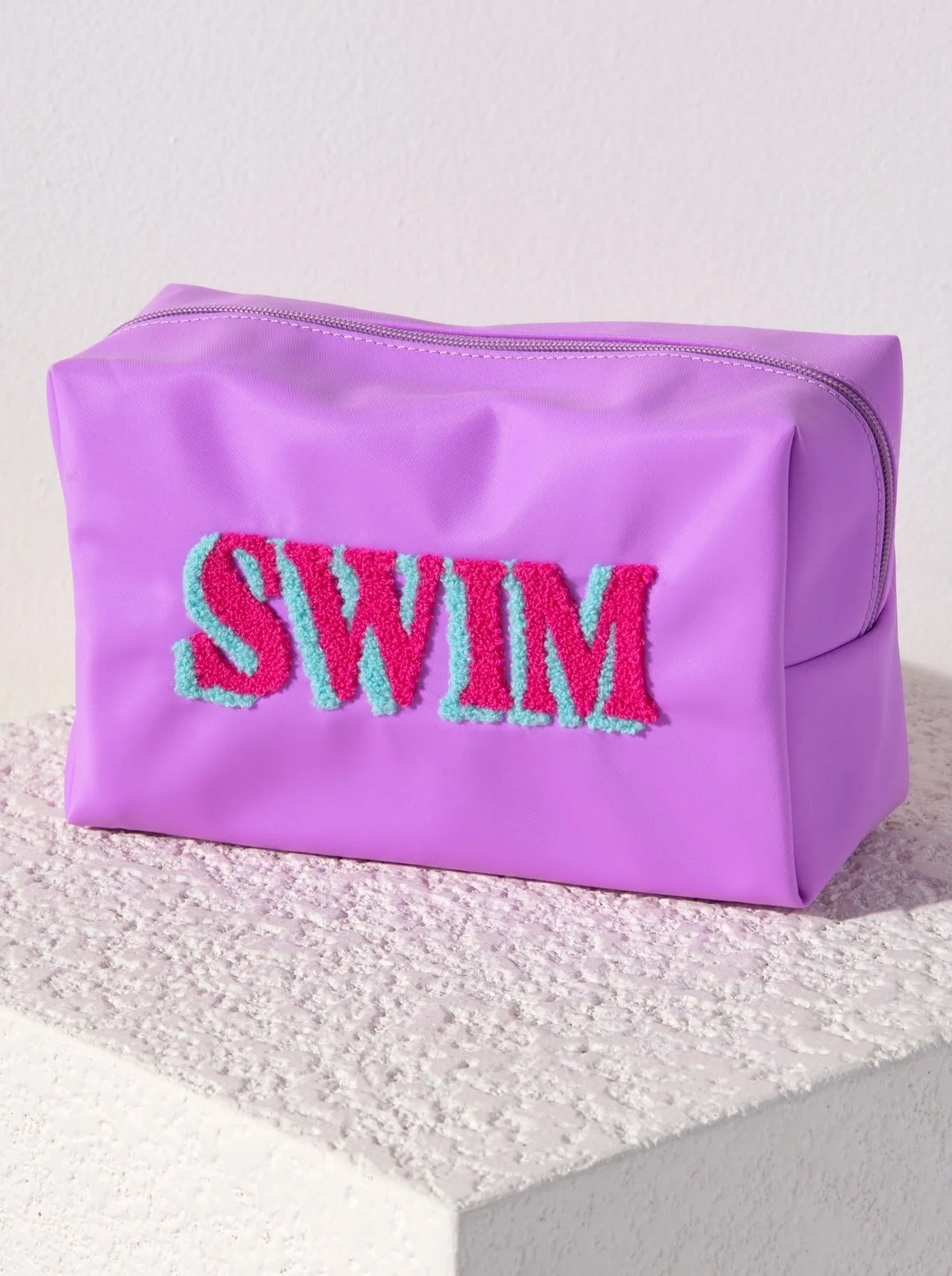 Shiraleah Joy "Swim" Zip Pouch, Lilac