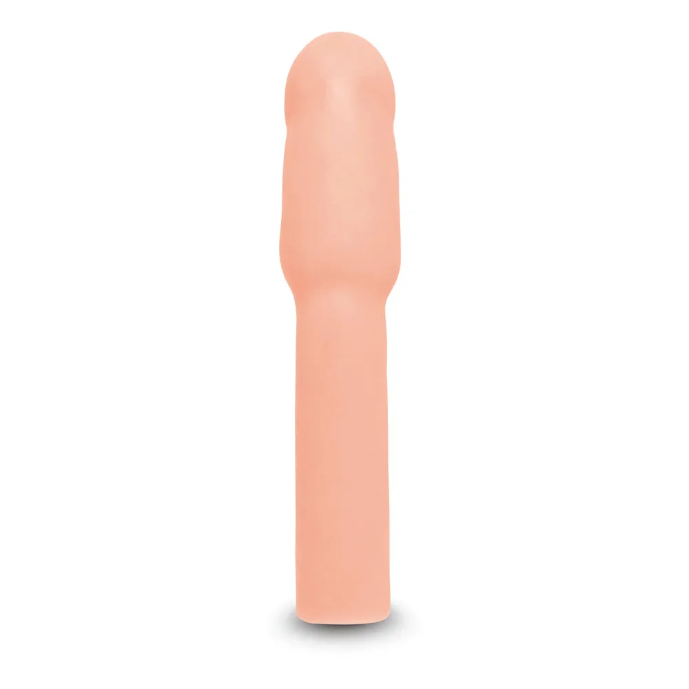 Size Up Extra Realistic 4 Inch Penis Extender Sleeve Flesh