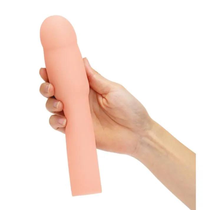 Size Up Extra Realistic 4 Inch Penis Extender Sleeve Flesh