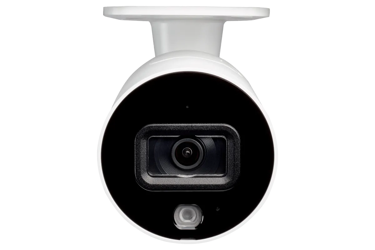 Smart Indoor/Outdoor 1080p Wi-Fi Camera With Smart Deterrence and Color Night Vision - Open Box