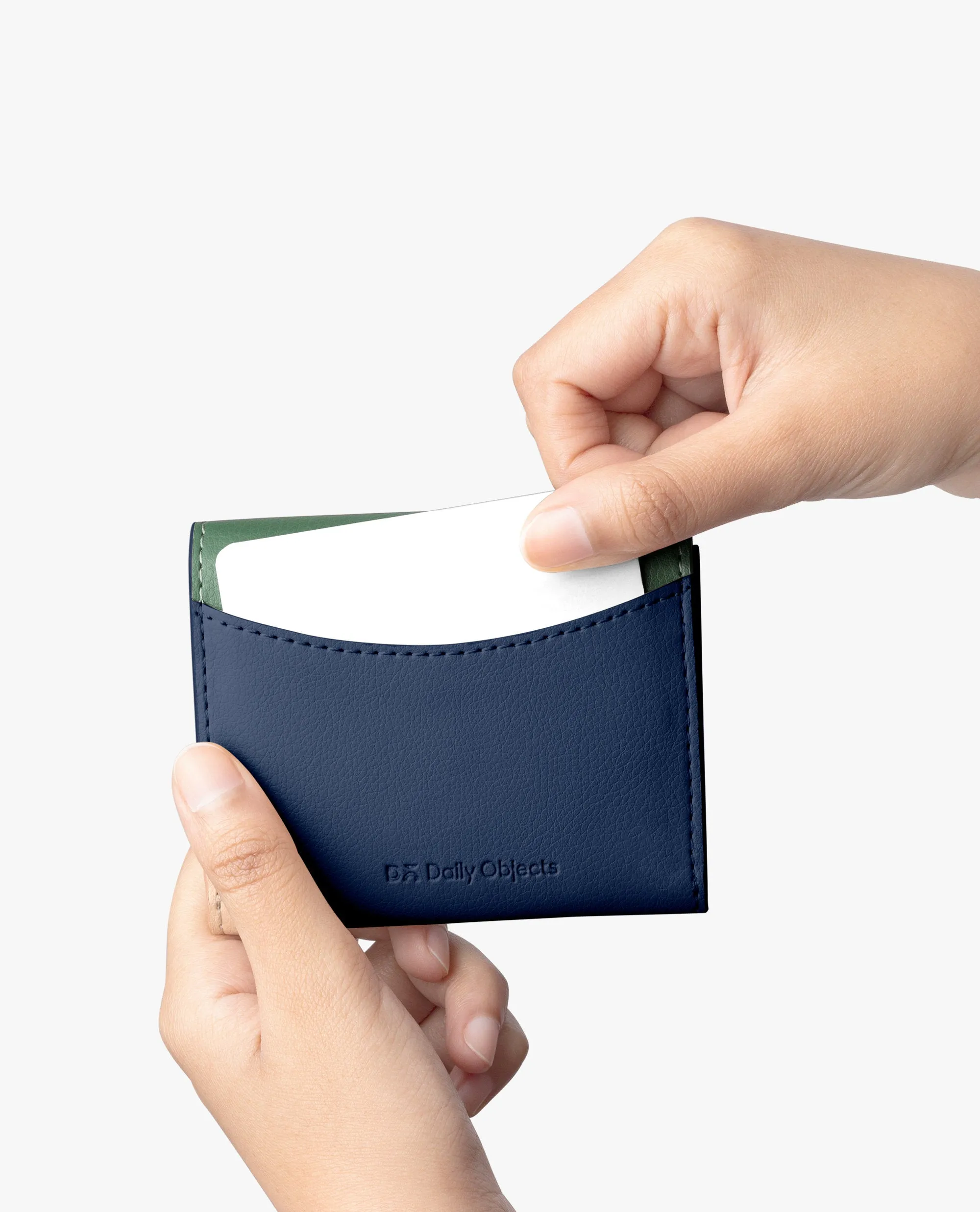 Space Blue Fliptop Cash & Card Wallet