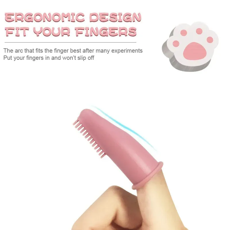 TEEK - Super Soft Finger Dog Toothbrush